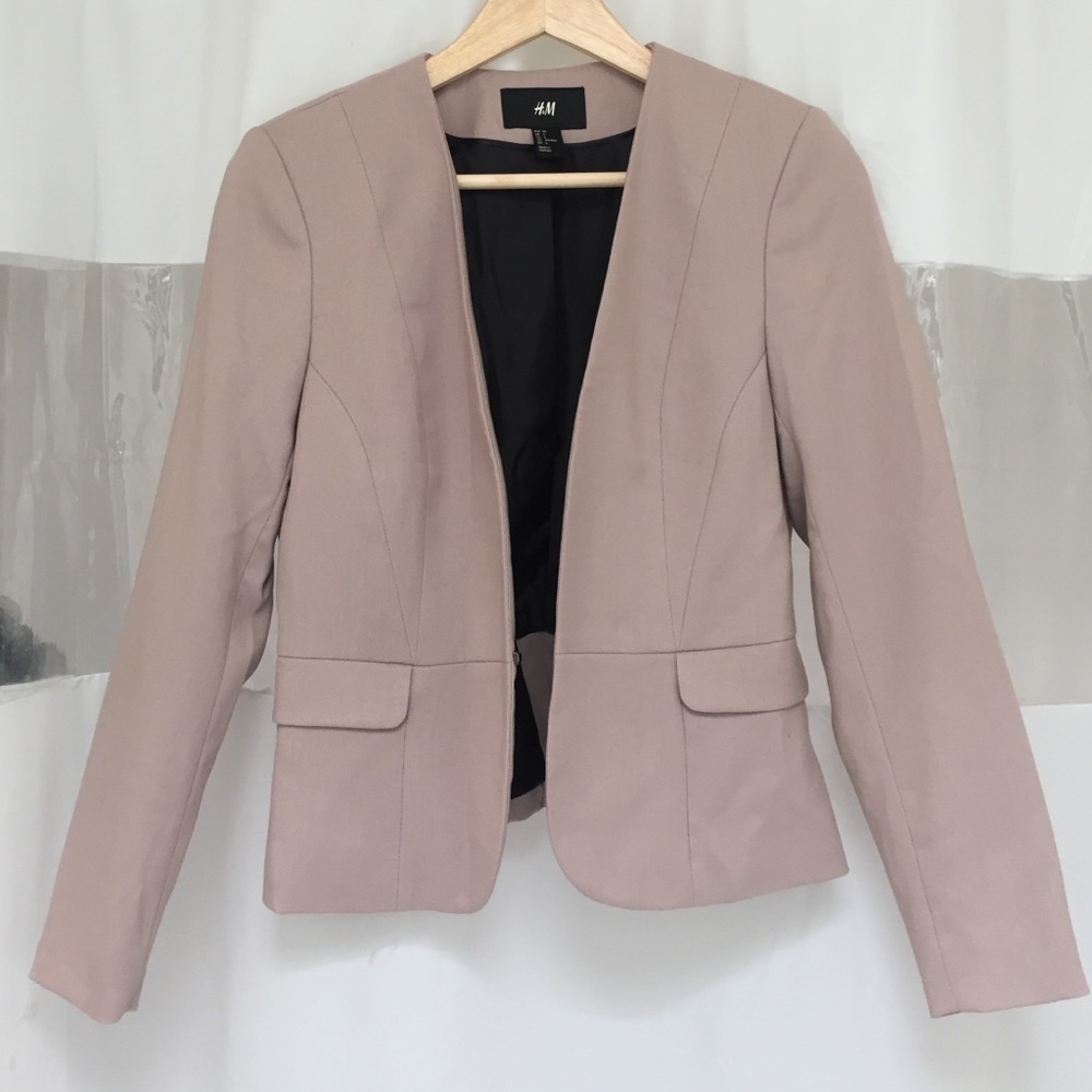 H&M mauve blazer